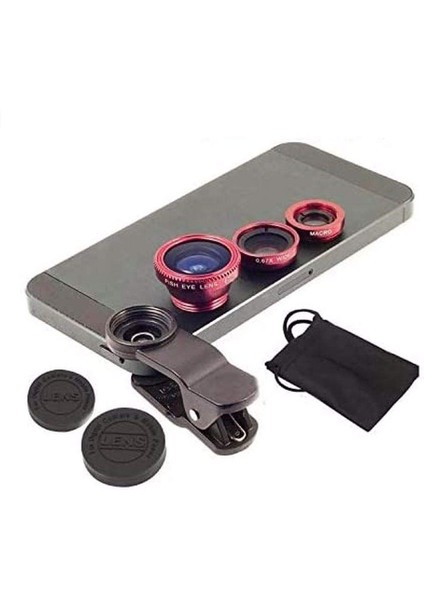 Balık Gözü Lens Fish Eye 3 Wide Geniş Açılı Makro Telefon Lensi fırsatları