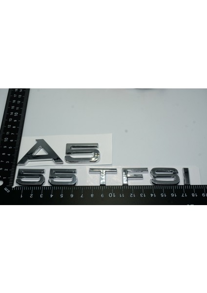 Audi A5 55 Tfsi Krom Abs 3m 3D Bagaj Yazı Logo Orjinal Ürün