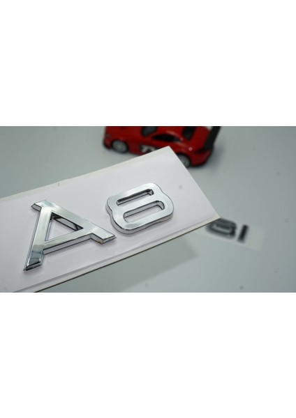 Audi A8 35 Tfsi Krom Abs 3m 3D Bagaj Yazı Logo Orjinal Ürün