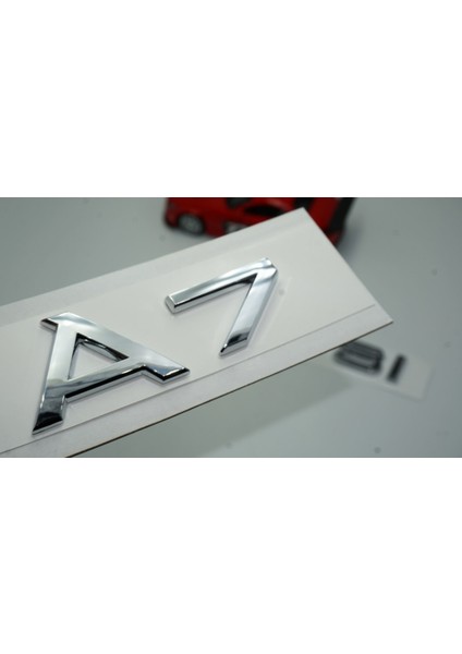 Audi A7 45 Tfsi Krom Abs 3m 3D Bagaj Yazı Logo Orjinal Ürün fiyatları