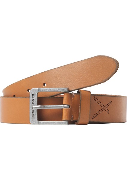 Kahve Erkek Kemer 12228996_JACROCK Leather Belt Noos
