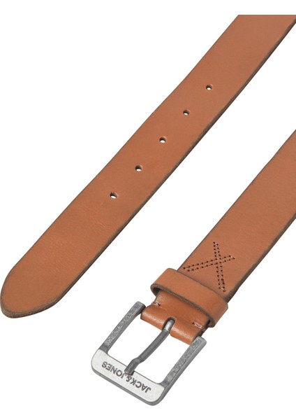 Kahve Erkek Kemer 12228996_JACROCK Leather Belt Noos fırsatları
