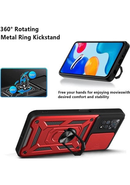 Xiaomi Redmi Note 12 Pro Kılıf Kamera Korumalı Sürgülü Yüzüklü Pars fiyatları