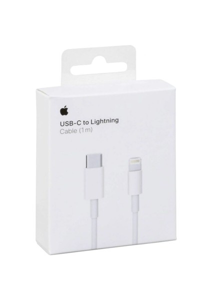 Apple Uyumlu 35 W Çift Usb-C Bağlantı Noktalı Şarj Adaptörü ve Usb-C Lightning Şarj Kablosu 1m