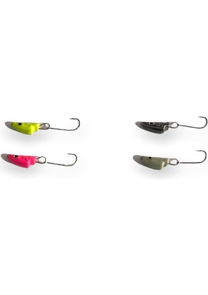 Fish Head Jighead Nickel - 3gr