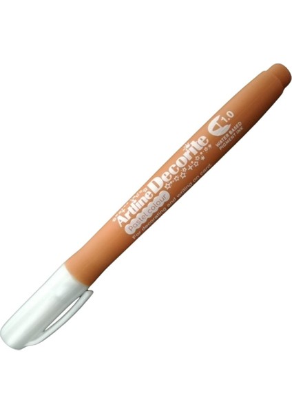 Decorite Marker Kalem Yuvarlak Uç 1.0 Pastel Orange