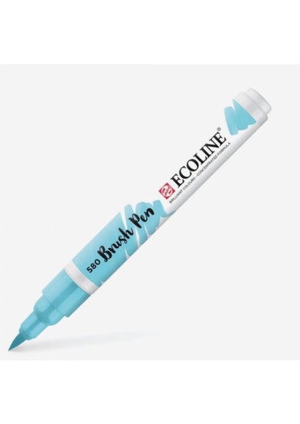 Ecoline Brush Pen Fırça Uçlu Kalem 580 Pastel Blue