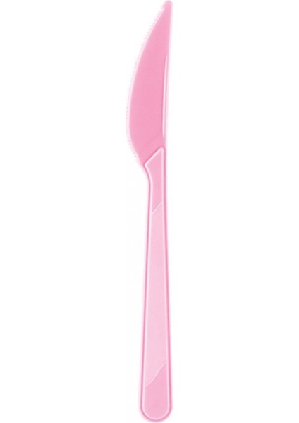 Bıçak Plastik - 25'li Pembe
