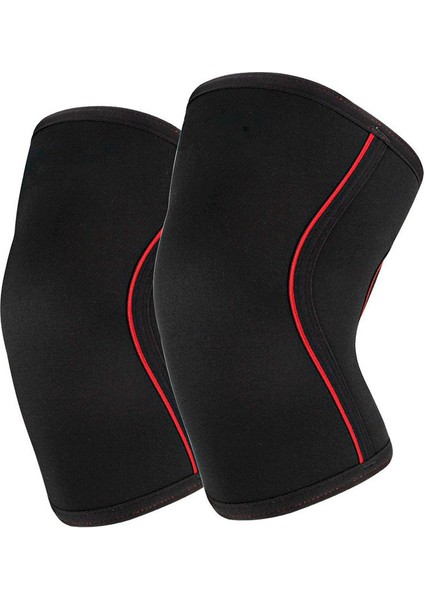 Kadın Erkek Gençler 7mm Neopren Spor Kneepads Sıkıştırma Halter Basınçlı Crossfit Eğitim Diz Pedleri (Yurt Dışından)