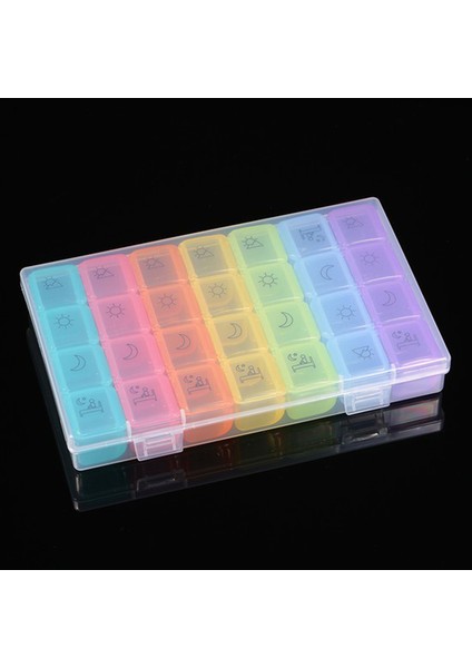 Taşınabilir Haftalık Ilaç Saklama Kutusu (Yurt Dışından) indirimleri