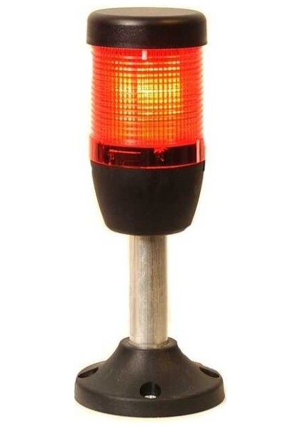 IK51L024XM03 K Serisi Tek Katlı 24V Ac/dc 100MM Borulu Plastik Ayaklı LED Kolon 50MM