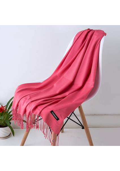 Kadın Düz Renk Hepsi Uyumlu Çift Amaçlı Atkı ve Şal (Yurt Dışından)