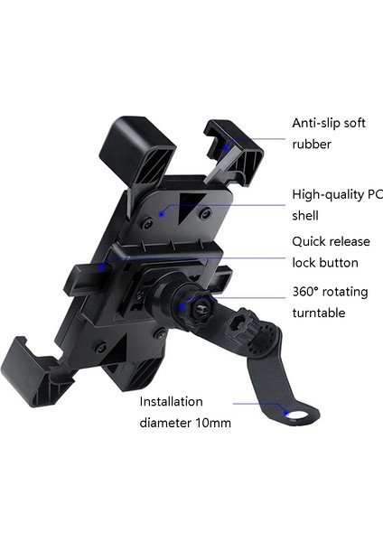 Motosiklet Telefon Navigasyon Tutucu (Yurt Dışından) modelleri