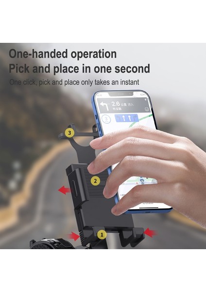 Motosiklet Telefon Navigasyon Tutucu (Yurt Dışından) modelleri