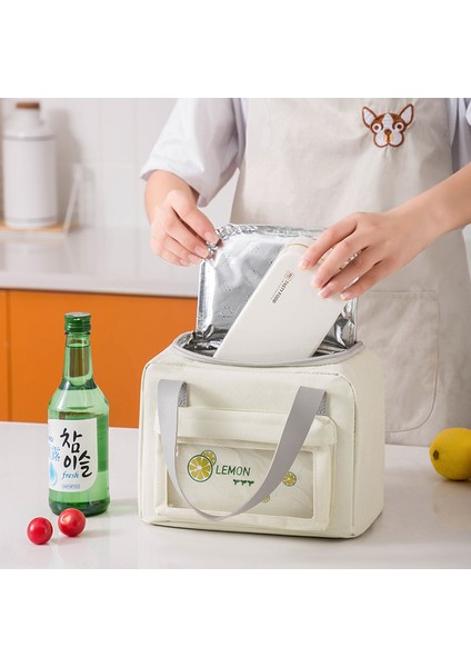 Açık Taşınabilir Piknik Çantası Öğle Yemeği Çantası Termal Öğle Yemeği Çantası (Yurt Dışından) modelleri