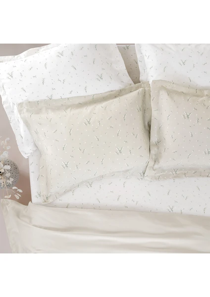 Bedding Ramona Tek Kişilik Bambu Pike Takımı - Ekru