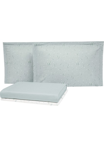 Bedding Ramona Tek Kişilik Bambu Pike Takımı - Adaçayı