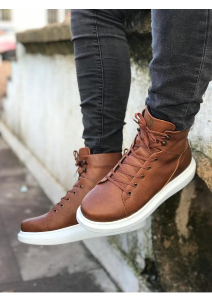 Yüksek Taban Ayakkabı B-080 Taba modelleri