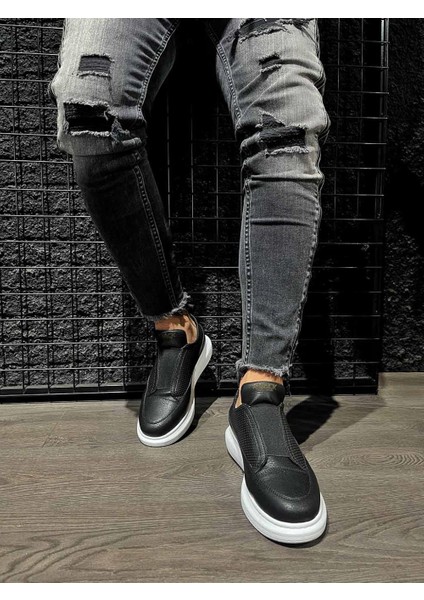 Sneakers Ayakkabı 911 Siyah (Beyaz Taban) fiyatları