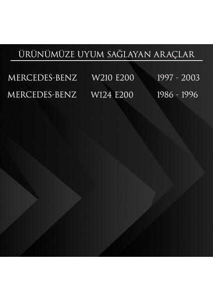 Mercedes Benz W124, W210 (E200) Için Vites Körüğü