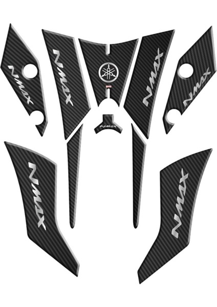 Yamaha Nmax 2014 - 2020 Uyumlu Tank Pad Set 004