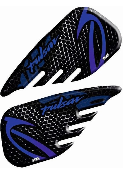 Bajaj Pulsar 2014 - 2023 Uyumlu Yan Pad 006