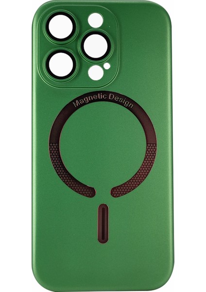 Apple iPhone 13 Pro Uyumlu Nettech Lüx Magsafe Arka Koruma Kılıf