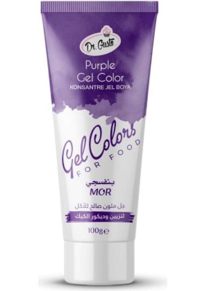 Mor Tüp Jel Boya 100 gr