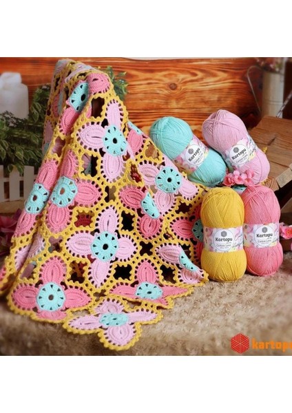 Cotton Love Koyu Sarı El Örgü Ipliği K318 fiyatları