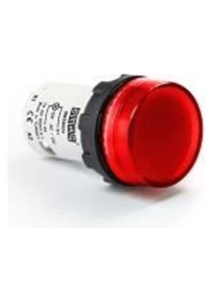 MBSD012K MB Serisi Plastik Led'li 12-30V Ac/dc Kırmızı 22 mm Sinyal