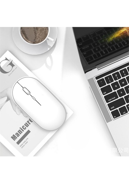 Bluetooth Fare Kablosuz Fare Masaüstü Dizüstü Bilgisayar Cep Telefonu Tablet iPad Için Sessiz Küçük Taze (Yurt Dışından)