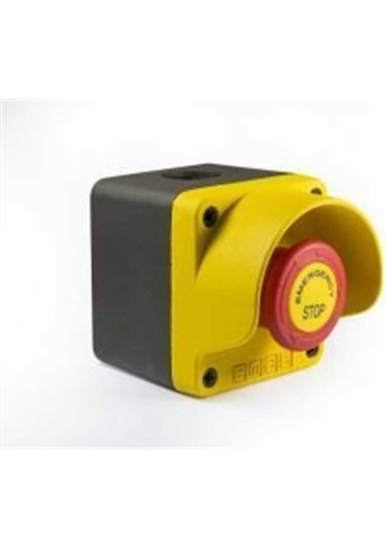 M1C200EE M Serisi Metal 1 Gözlü CP200EE Sarı-Gri Kumanda Kutusu