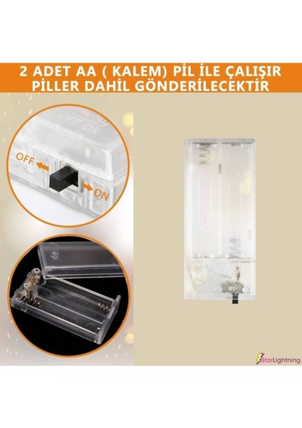 3 Metre Peri Led Çok Amaçlı Dekoratif Aydınlatma - Gün Işığı