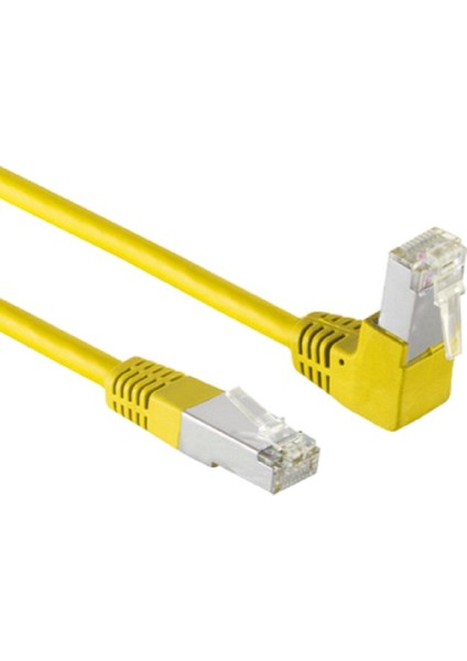 Cat6 S/ftp Dirsek Kablo 2 Metre-Gri