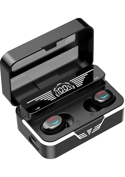 T25 Kablosuz Bluetooth Kulaklıklar Tws Bluetooth Kulaklıklar Su Geçirmez Spor Kulaklıklar Mic ile Gürültü Azaltma Kulaklıklar (Yurt Dışından)