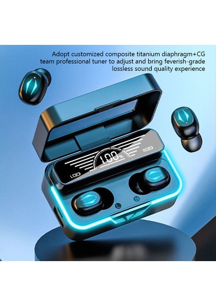 T25 Kablosuz Bluetooth Kulaklıklar Tws Bluetooth Kulaklıklar Su Geçirmez Spor Kulaklıklar Mic ile Gürültü Azaltma Kulaklıklar (Yurt Dışından) fiyatları