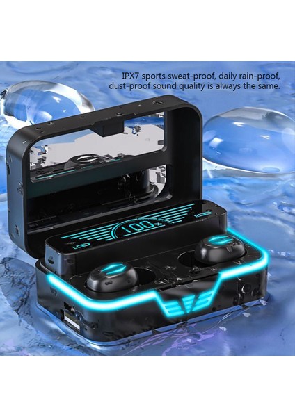 T25 Kablosuz Bluetooth Kulaklıklar Tws Bluetooth Kulaklıklar Su Geçirmez Spor Kulaklıklar Mic ile Gürültü Azaltma Kulaklıklar (Yurt Dışından) fırsatları