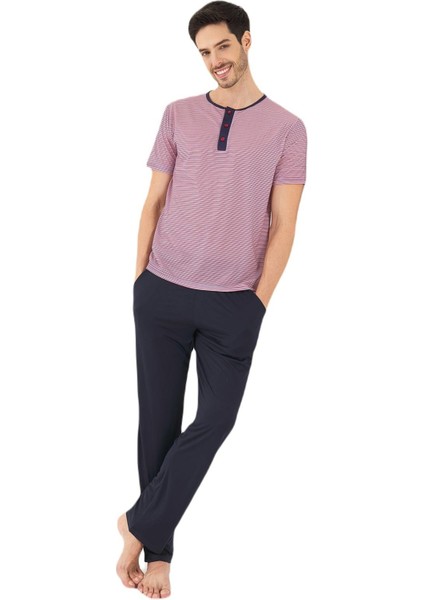 Yeni Inci Viskon 3'lü Erkek Pijama Takım EPJ825