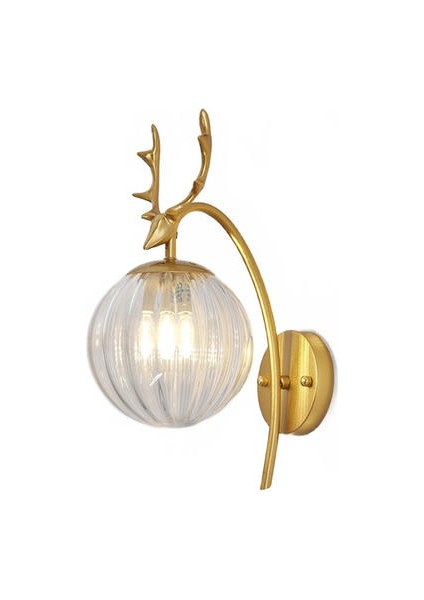 Kapalı Duvar Lambası, Yaratıcı Modern Minimalist Tarzı, 6107 Çizgiler ve Temizle Hafif Cam Abajur (Yurt Dışından)