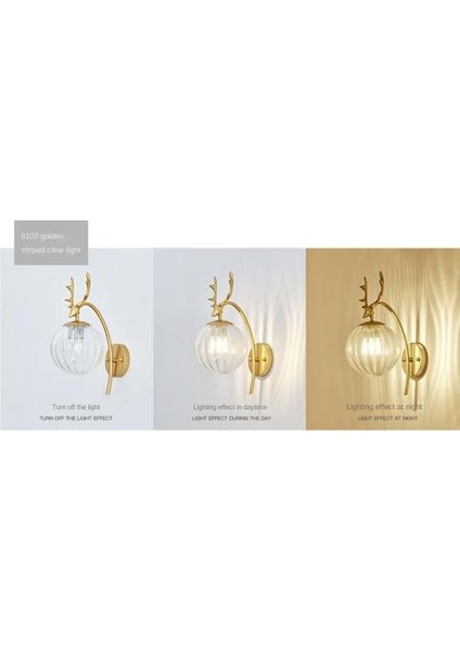Kapalı Duvar Lambası, Yaratıcı Modern Minimalist Tarzı, 6107 Çizgiler ve Temizle Hafif Cam Abajur (Yurt Dışından) fırsatları