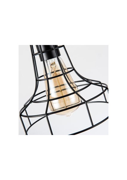 Vintage LED Duvar Işık Retro Loft Endüstriyel Duvar Lambası Siyah E27 Demir Basit Abajur Kafes Bekçi Aplik Kapalı Aydınlatma Armatürü (G) (Yurt Dışından) fiyatları