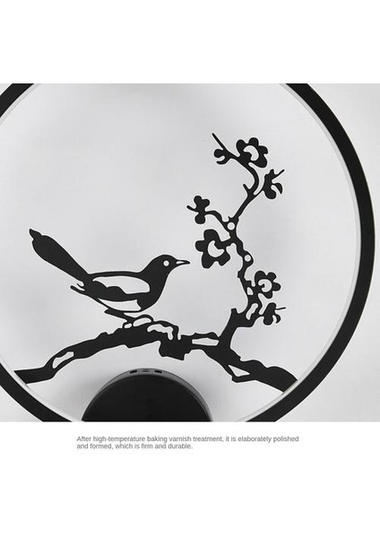 Kapalı Duvar Lambaları, Çin Boyama Tarzı, Yama Işık Kaynağı, Magpie (Yurt Dışından) indirimleri