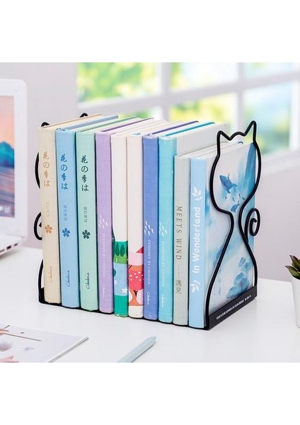 2 Adet / Çift Metal Kitap Tutucu Masaüstü Bookends Masası Organizatör Standı Raf Ofis Okul Kırtasiye | (Yurt Dışından) modelleri