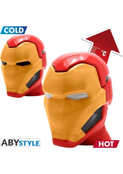 Marvel - Mug 3D - Heat Change - Iron Man