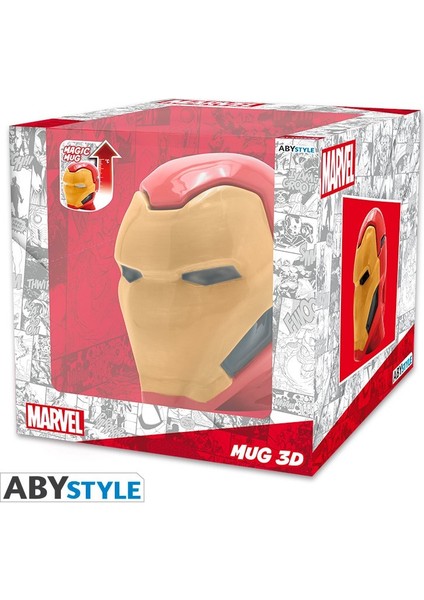 Marvel - Mug 3D - Heat Change - Iron Man