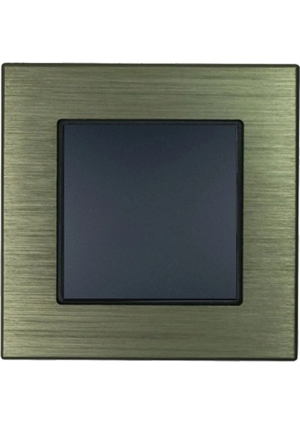 Asfir Schneider Asfora Plus Serisi Alüminyum Bronz Çerçeve Antrasit Renk Anahtar