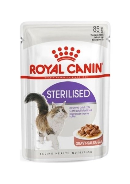 Sterilised Pouch Yaş Mama 85 gr