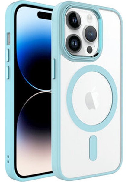 Apple iPhone 13 Pro Uyumlu Nettech Soft Akrilik Magsafe Seri Arka Koruma Kılıf