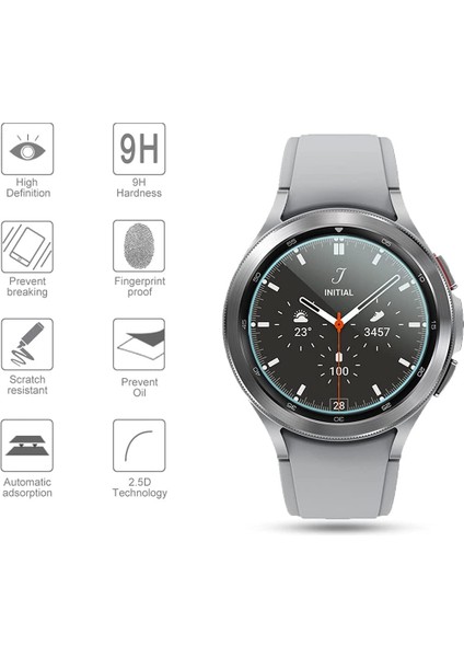 Samsung Galaxy Watch 4 46MM Ekran Koruyucu Nano 46MM 2 Adet