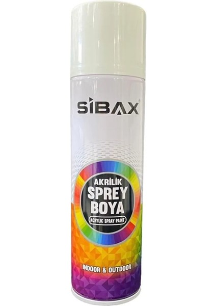 Akrilik Sprey Boya Ral 9005 Siyah 250 ml